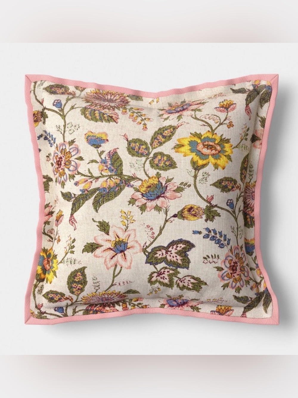 Threshold Square Floral Pillow